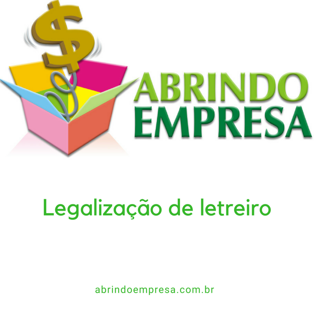 Legalização de letreiro